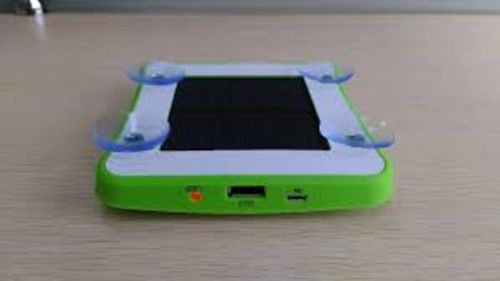 Customer photo review of Solar Window Power Bank Charger