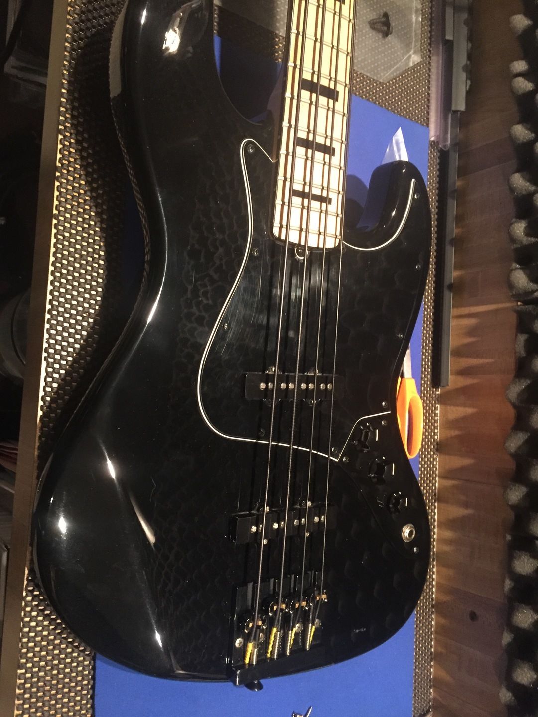 Customer photo review of 4 String KickAss™ Bass Bridge