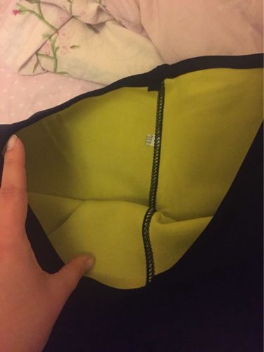 Customer photo review of Women's Neoprene Weight Loss Slimming Pants