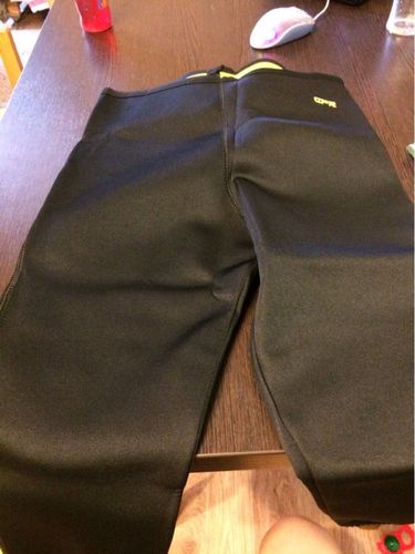 Customer photo review of Women's Neoprene Weight Loss Slimming Pants