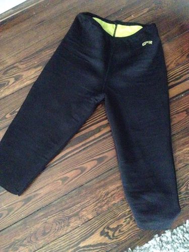 Customer photo review of Women's Neoprene Weight Loss Slimming Pants