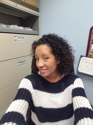 Customer photo review of Defining Flaxseed Gel for Curly Hair with Organic Rosehip Oil for Repairing Hair and Rose Fragrance