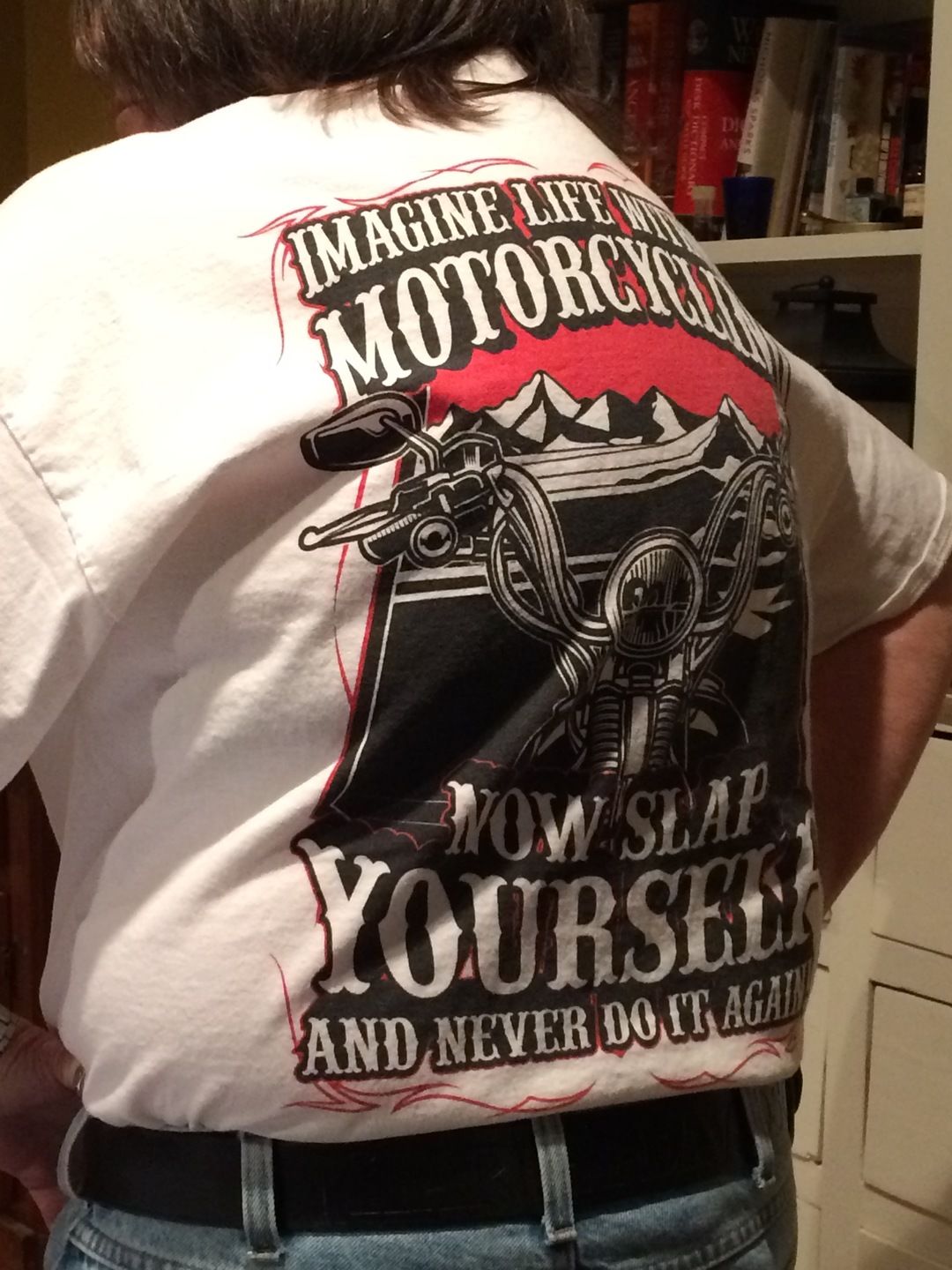 Customer photo review of Imagine Life Without Motorcycling
