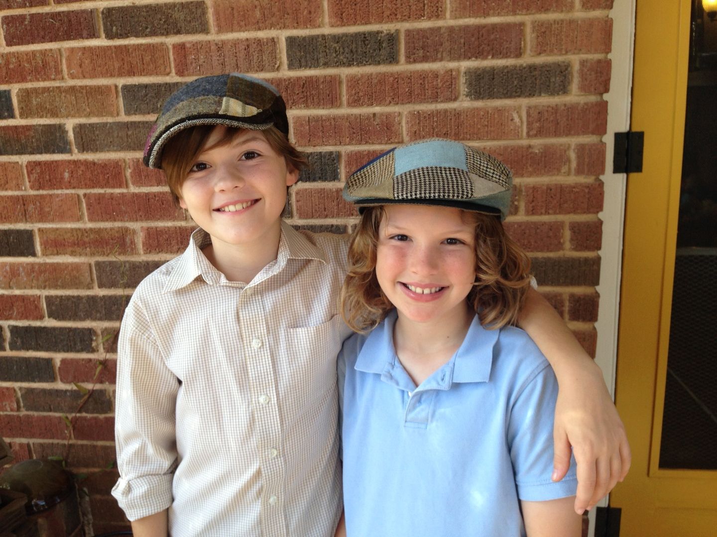Customer photo review of Vintage Cap Patchwork Linen