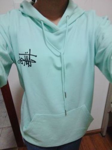 stussy mint hoodie