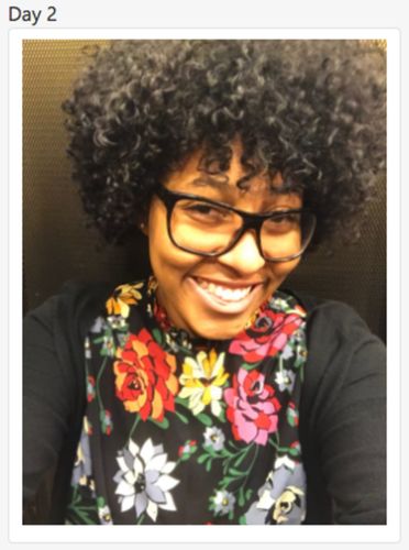 Customer photo review of Pure Flaxseed Gel with Organic Castor Oil for Strengthening Hair & Vanilla Berry Fragrance