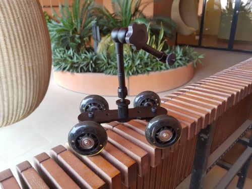 Customer photo review of Dolly Slider + 11" Magic Arm