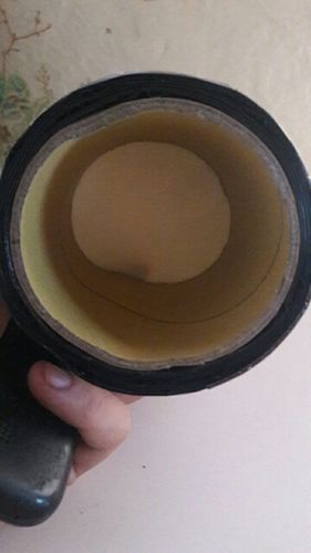 Customer photo review of Flex Tape Rubberized Waterproof Seal