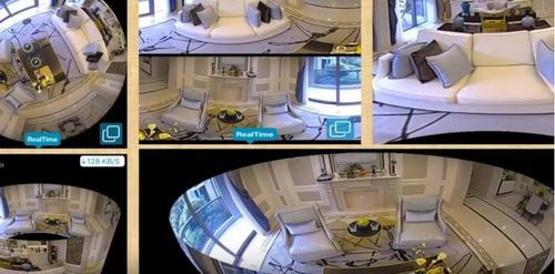 Customer photo review of 360° Wifi Panoramic Surveillance Camera