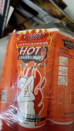Customer photo review of Weight Loss Hot Chilli/Coffee Slimming Gel
