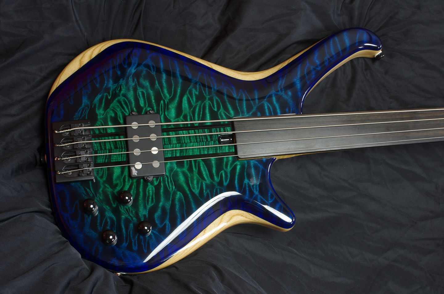 Customer photo review of 4 String A Style Bass Bridge