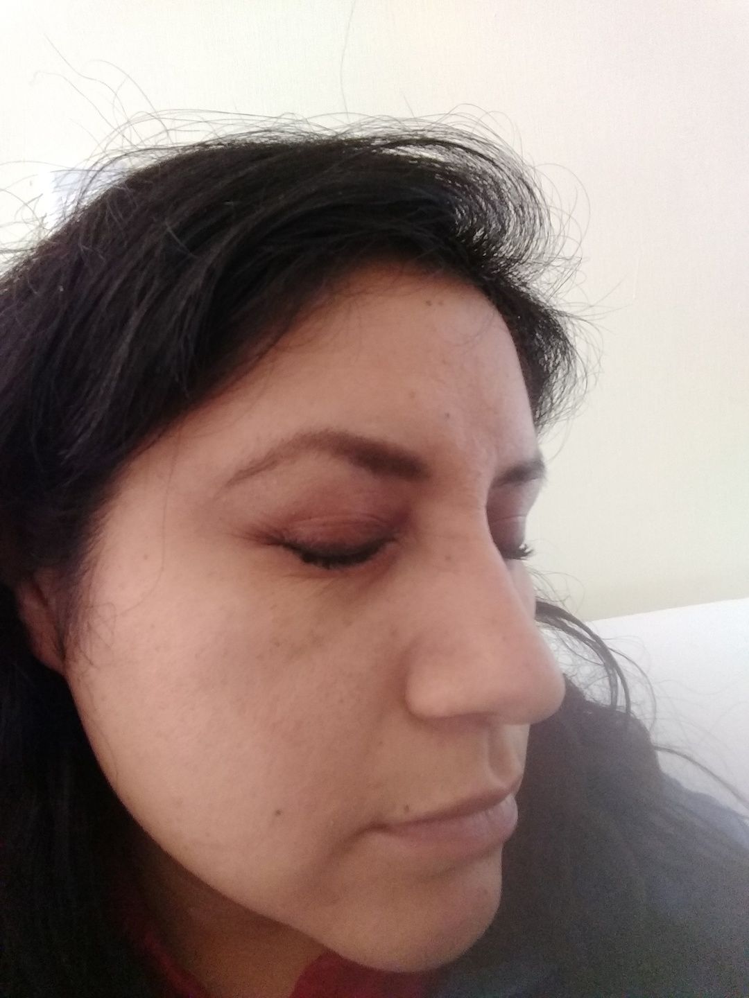 Customer photo review of Polvo traslúcido con Extracto de Aloe y Aceite de Frambuesa