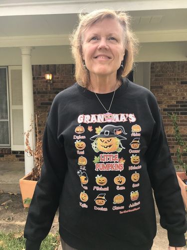 Customer photo review of Grandma's/ Grandpa's Little Pumpkins Halloween Special (Flat 70% off) Exclusive Orange Shade Available.