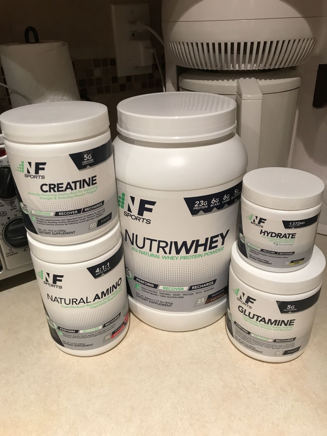 Customer photo review of NUTRIWHEY