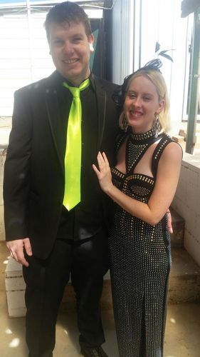 Customer photo review of Envy Crystal Gown