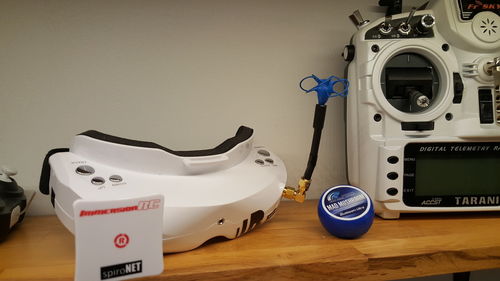 Customer photo review of IBCrazy VAS Mad Mushroom V2 Antenna 5.8GHz RHCP