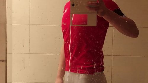 Customer photo review of CASTELLI 2017 Men ENTRATA 2 JERSEY FZ RED S-3XL(4516013-023)