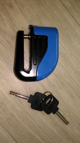 Customer photo review of Motorcycle Alarm Disc Lock