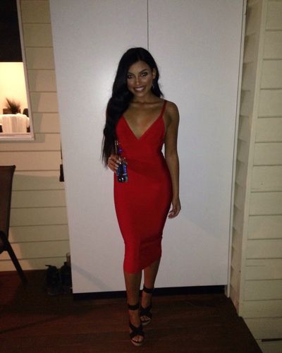 Customer photo review of Miya Dress | RED