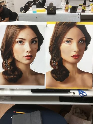 Customer photo review of Dru Blair: Airbrush - Portraits SOLD OUT </b><p>March 21-24, 2019 </b>