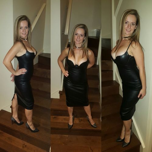 Customer photo review of Angel Dress | BLACK