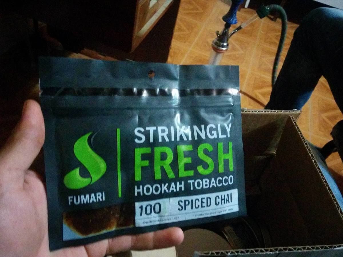 Customer photo review of Fumari Shisha 100g