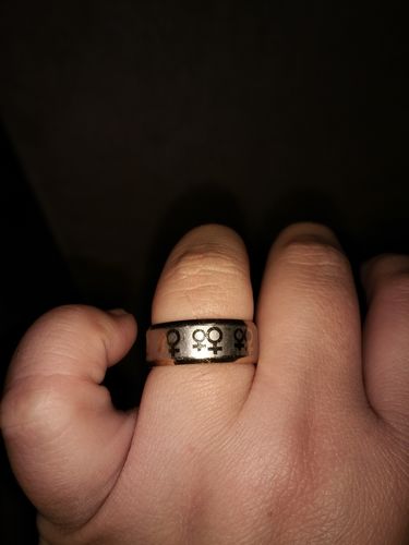 Customer photo review of Proud Lesb Ring