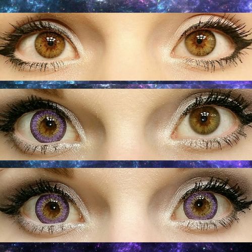 Customer photo review of Puffy 3 tones Violet