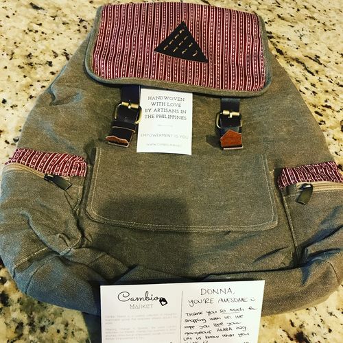 Customer photo review of Ramit Backpack