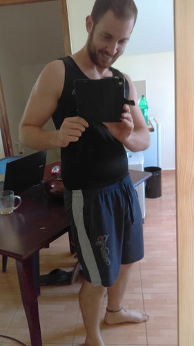 Customer photo review of The Kewlioo Sauna Vest