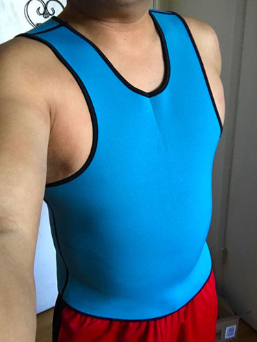 Customer photo review of The Kewlioo Sauna Vest