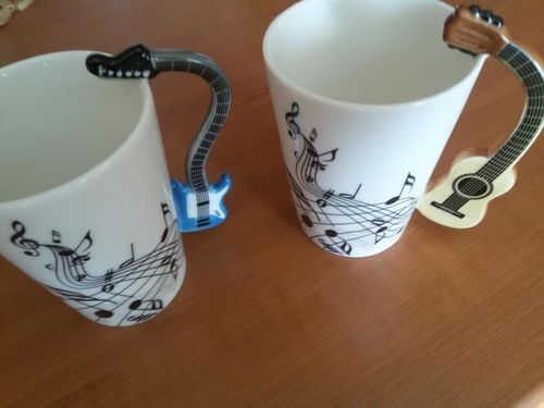 Customer photo review of Musicians Ceramic Mug