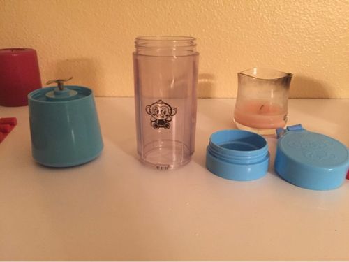 Customer photo review of Portable USB Electric Juicer Bottle Blender