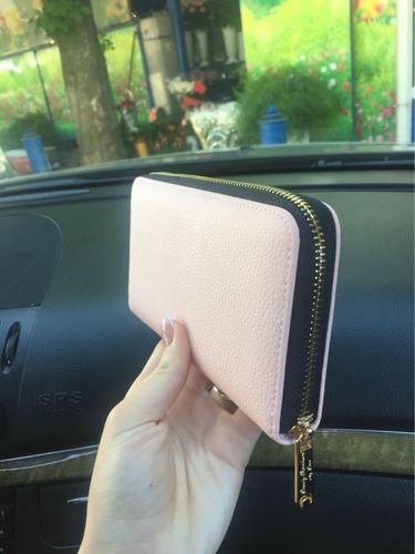 Customer photo review of 5 Little Cats Clutch Wallet
