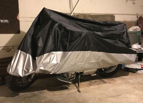 Customer photo review of Waterproof Motorcycle Cover