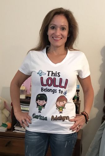 Customer photo review of Nana Belongs To. Making GrandParents Proud. Your GrandKids Will Love You More.