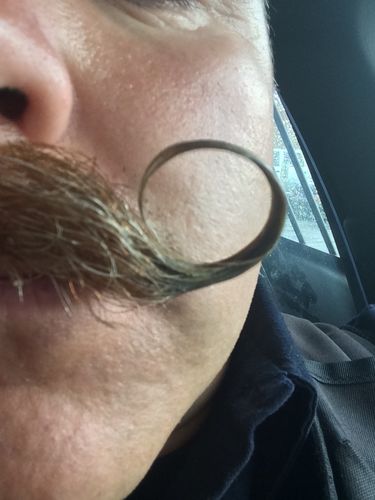Customer photo review of DUBS STACHE CREAM - FIRM HOLD - CITRUS WOOD