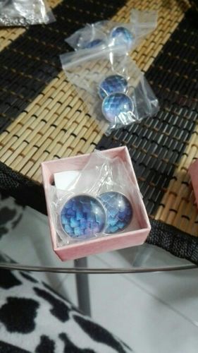 Customer photo review of Premium Dragon Scales Necklace