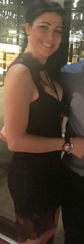 Customer photo review of Victoria Lace Dress | BLACK