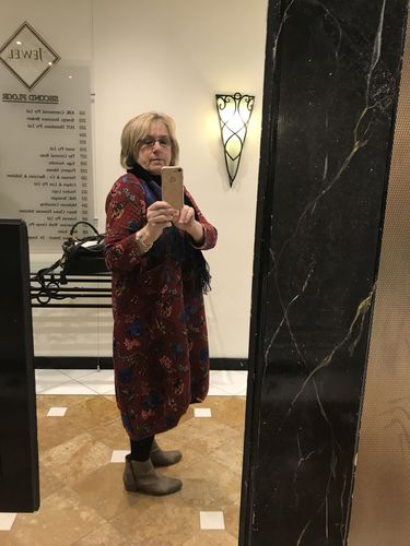 Customer photo review of Buykud Handmde Prints 100% Cotton Dress