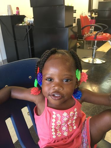 Customer photo review of All Natural Hair Growth kit