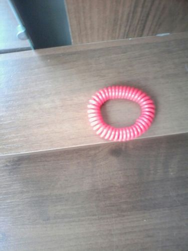 Customer photo review of 10 pc Mosquito Repellant Bracelets - Offer