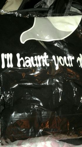 Customer photo review of Glow in the Dark Ghost Shirt