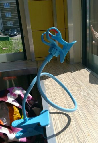 Customer photo review of Flexible Phone Holder