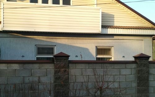 Customer photo review of Solar Powered Outdoor Lights (2 pc)