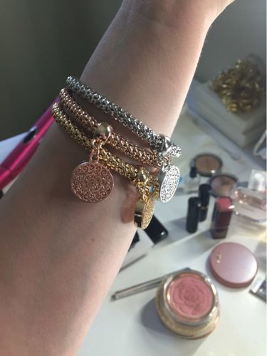 Customer photo review of Charm Bracelets with Austrian Crystals (Tree of Life)