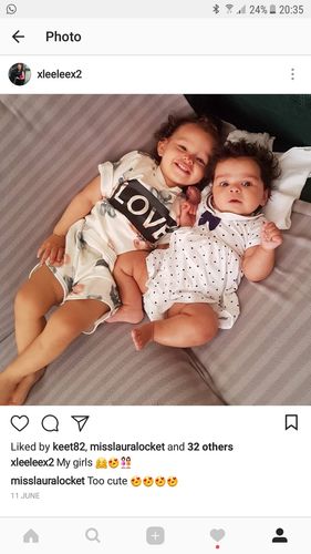 Customer photo review of Butterfly Love T-Shirt and Shorts Set - White (1-6 Years)