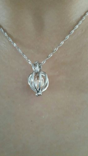 make a wish necklace with surprise pearl
