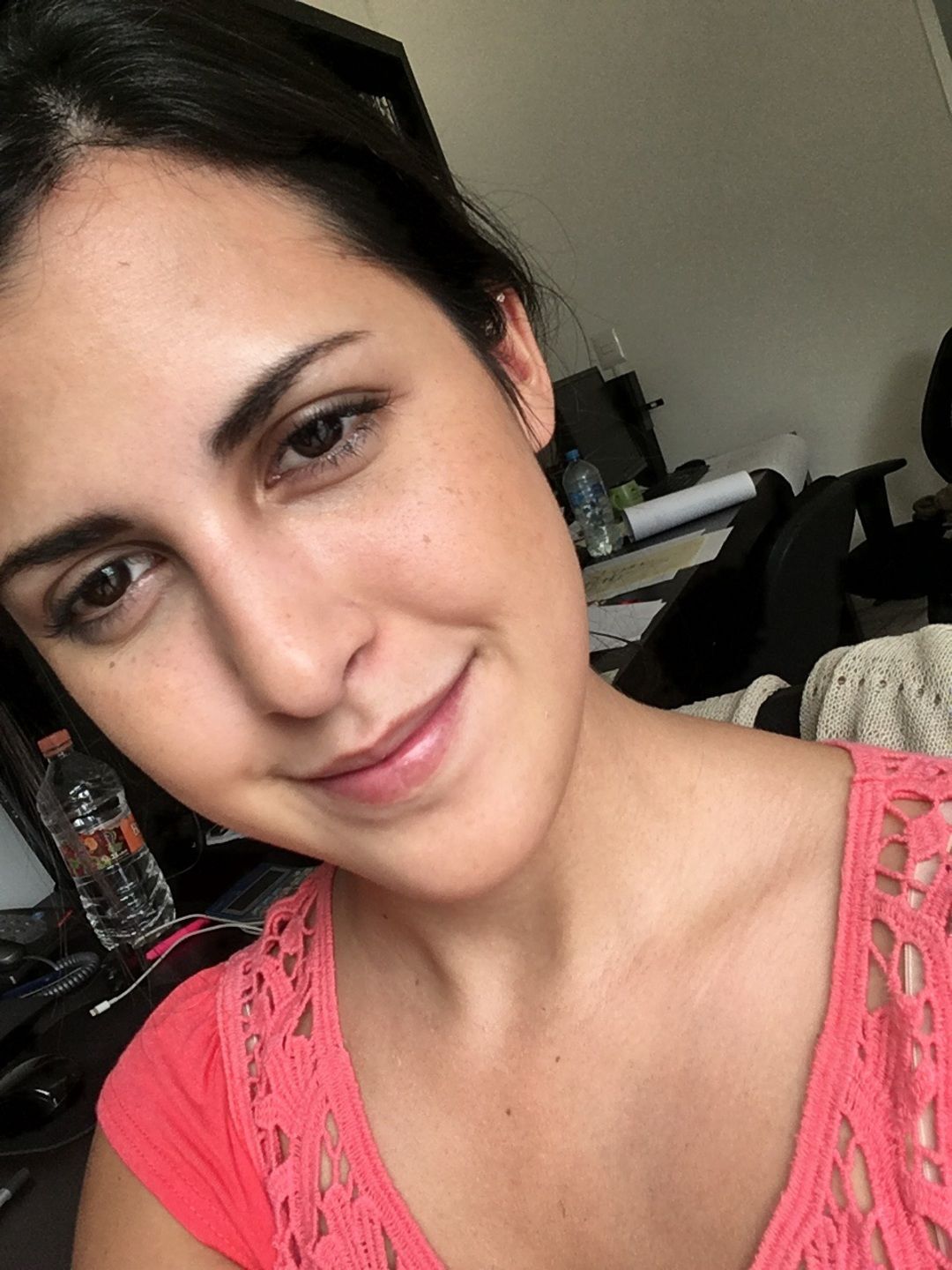 Customer photo review of Polvo traslúcido con Extracto de Aloe y Aceite de Frambuesa