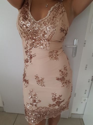 Customer photo review of Robe sequin